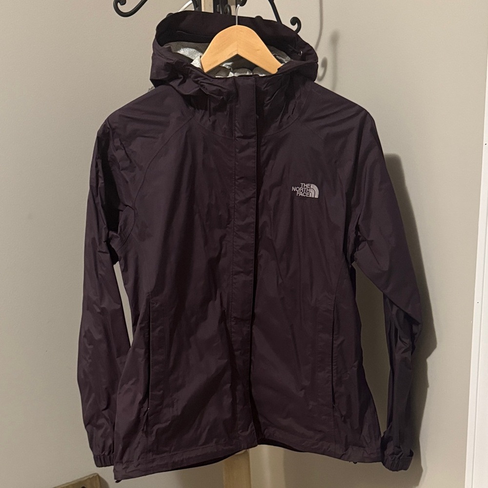 The North Face Women's Dark Purple Rain Jacket
